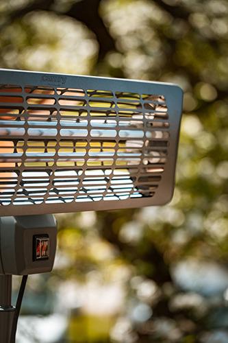 Обогреватель уличный кварцевый для террасы/патио на штативе 2000 Вт Серый - фото 12 Обогреватель уличный кварцевый для террасы/патио на штативе 2000 Вт Серый - фото 12