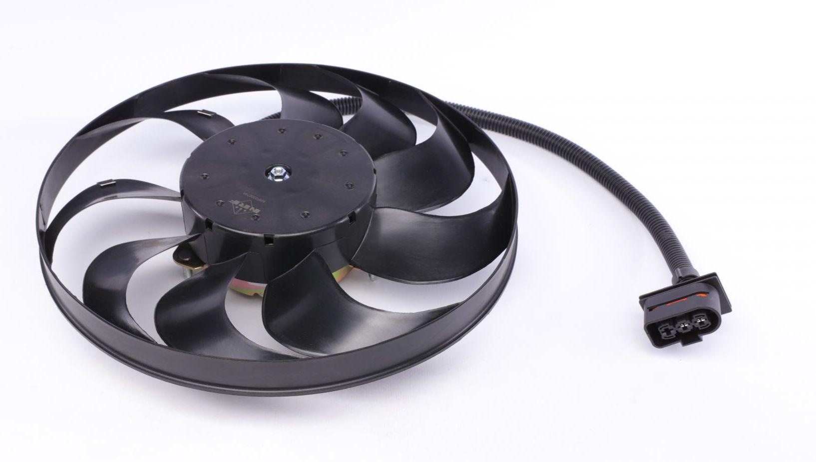 Вентилятор радиатора электрический Skoda Fabia/VW Polo 99-08 (47373)