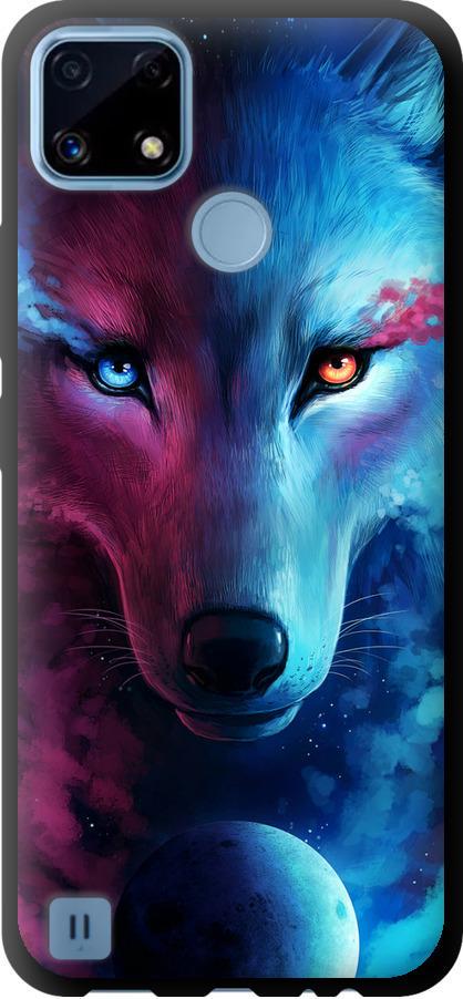 Чехол на Realme C21 Арт-волк (3999b-2321-42517)