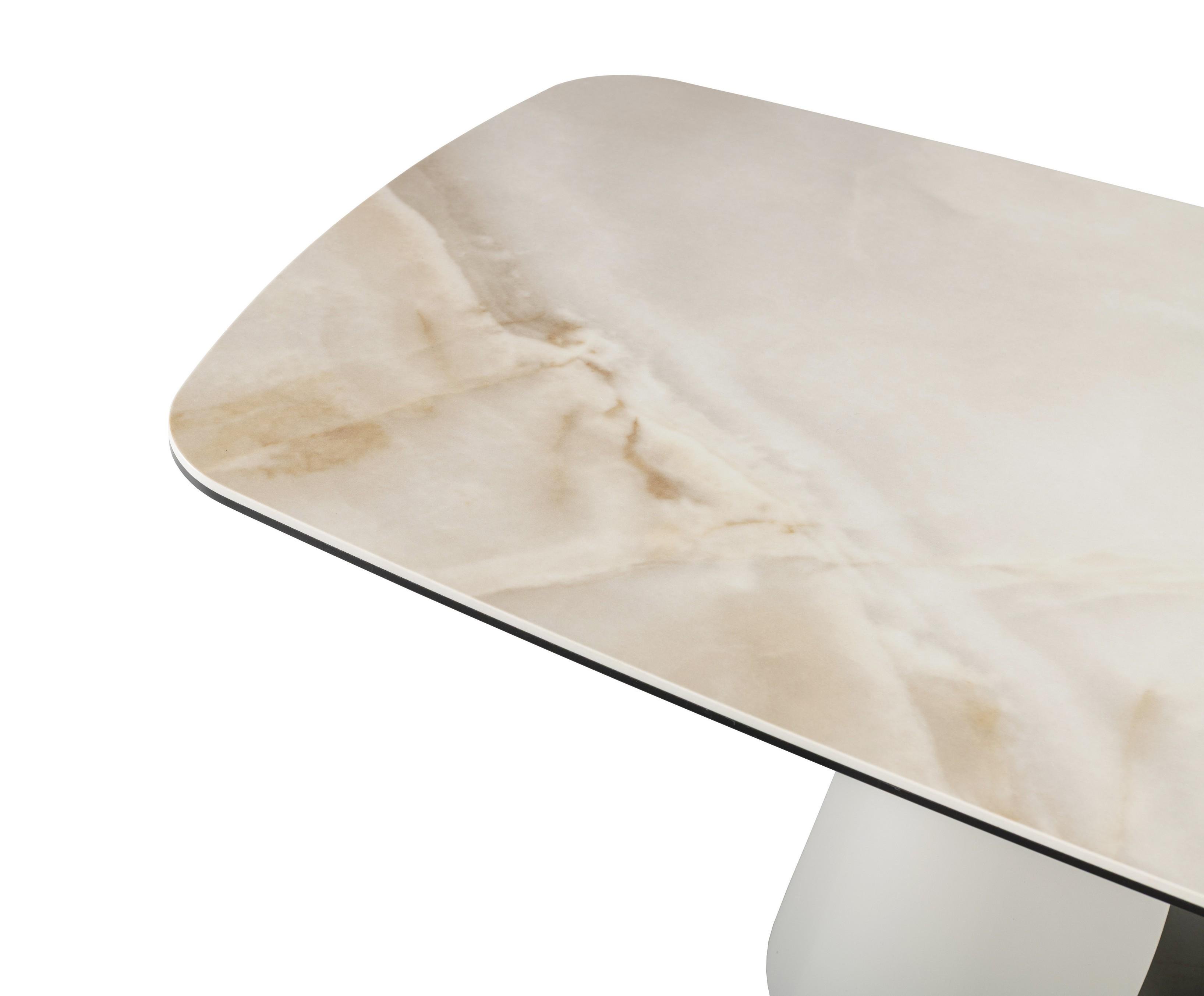 Журнальный стол Лунарио 1200х650х400 мм Айвори оникс/Айвори (30979624) - фото 3