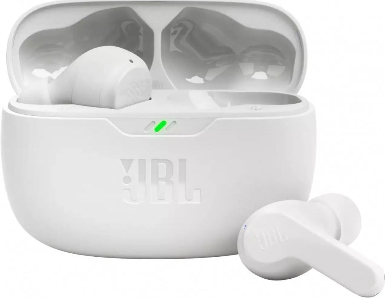 Наушники беспроводные JBL Wave Beam White (JBLWBEAMWHT)
