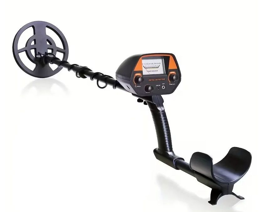 Металлоискатель GTX5030 LCD до 1 м без аккумуляторов Черно-оранжевый