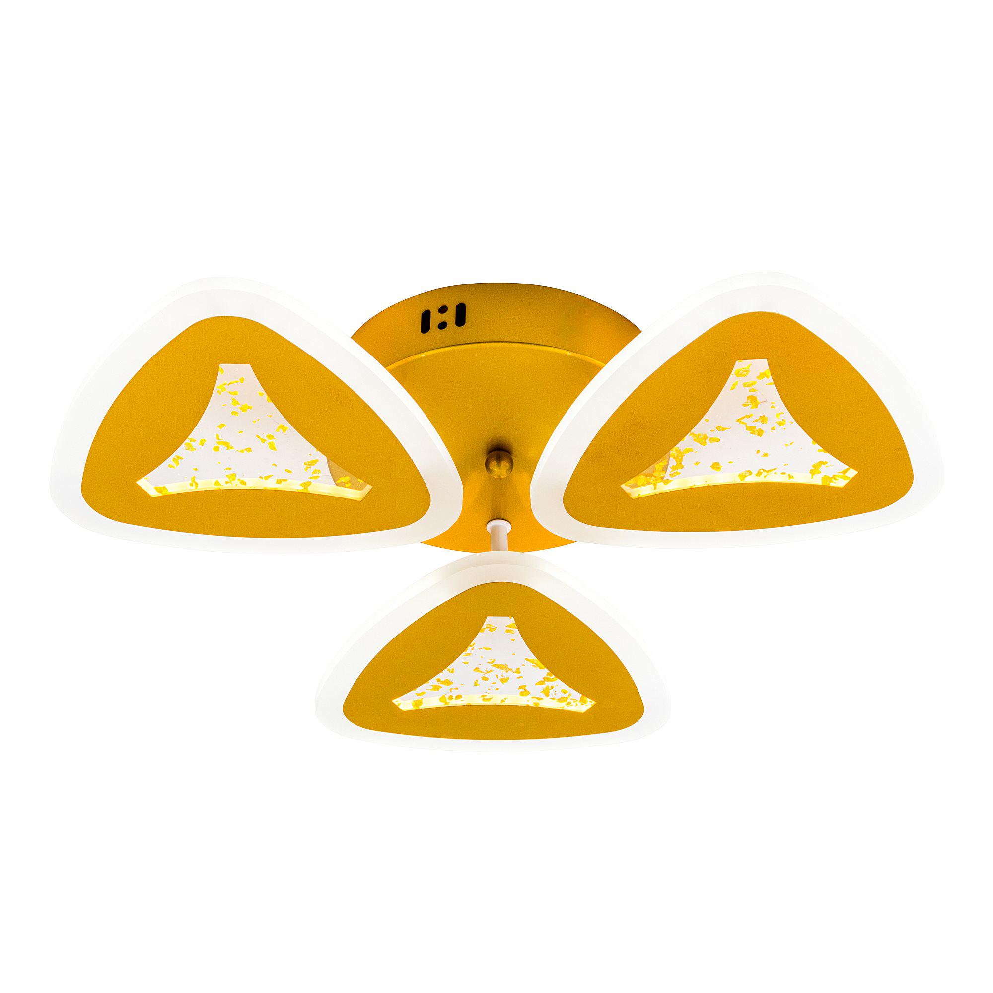 Люстра светодиодная с пультом Valeso V K39978-3 GD (000036415) - фото 4