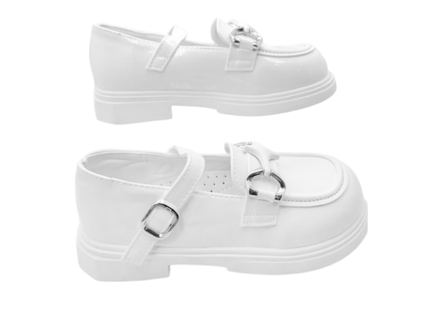 Туфли для девочек Канарейка F2053-4/29 р. 29 Белый - фото 6 Туфли для девочек Канарейка F2053-4/29 р. 29 Белый - фото 6
