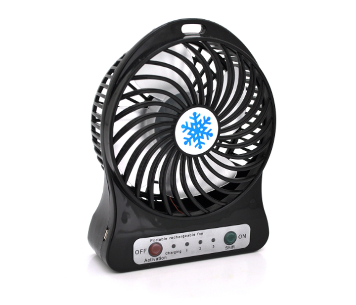 Вентилятор Light Fan 4376 3 скорости 18650 USB