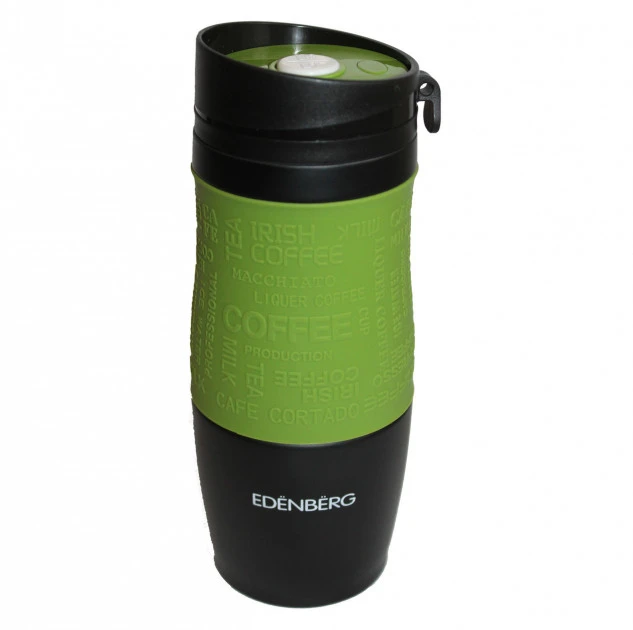 Термокружка из нержавеющей стали Edenberg 380 мл Зеленый (EB-625)