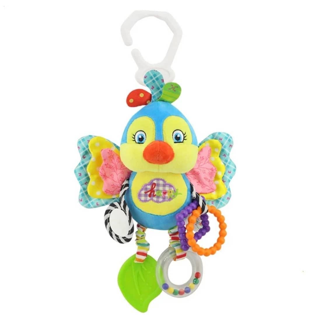 Игрушка-подвеска мягкая развивающая С 54396 Happy Monkey Птичка (1195629025)