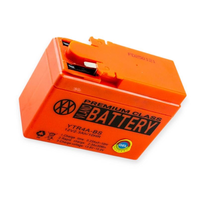 Акумулятор   HONDA AF34  35 ZX таблетка широка  VLAND  12V2,3А  Помаранчевий (30520010)