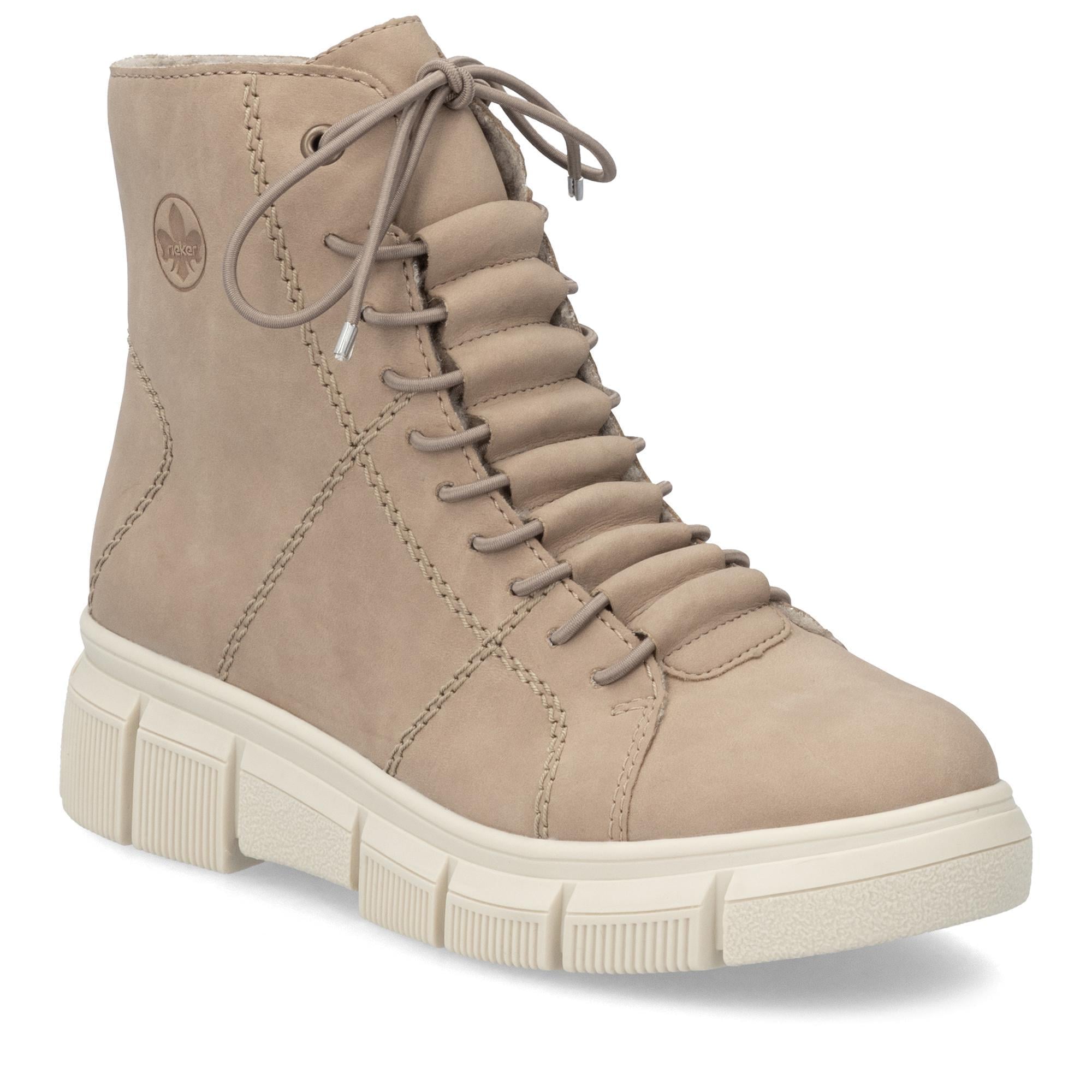 Ботинки женские зимние RIEKER повседневные р. 39 Бежевый (013825-39)