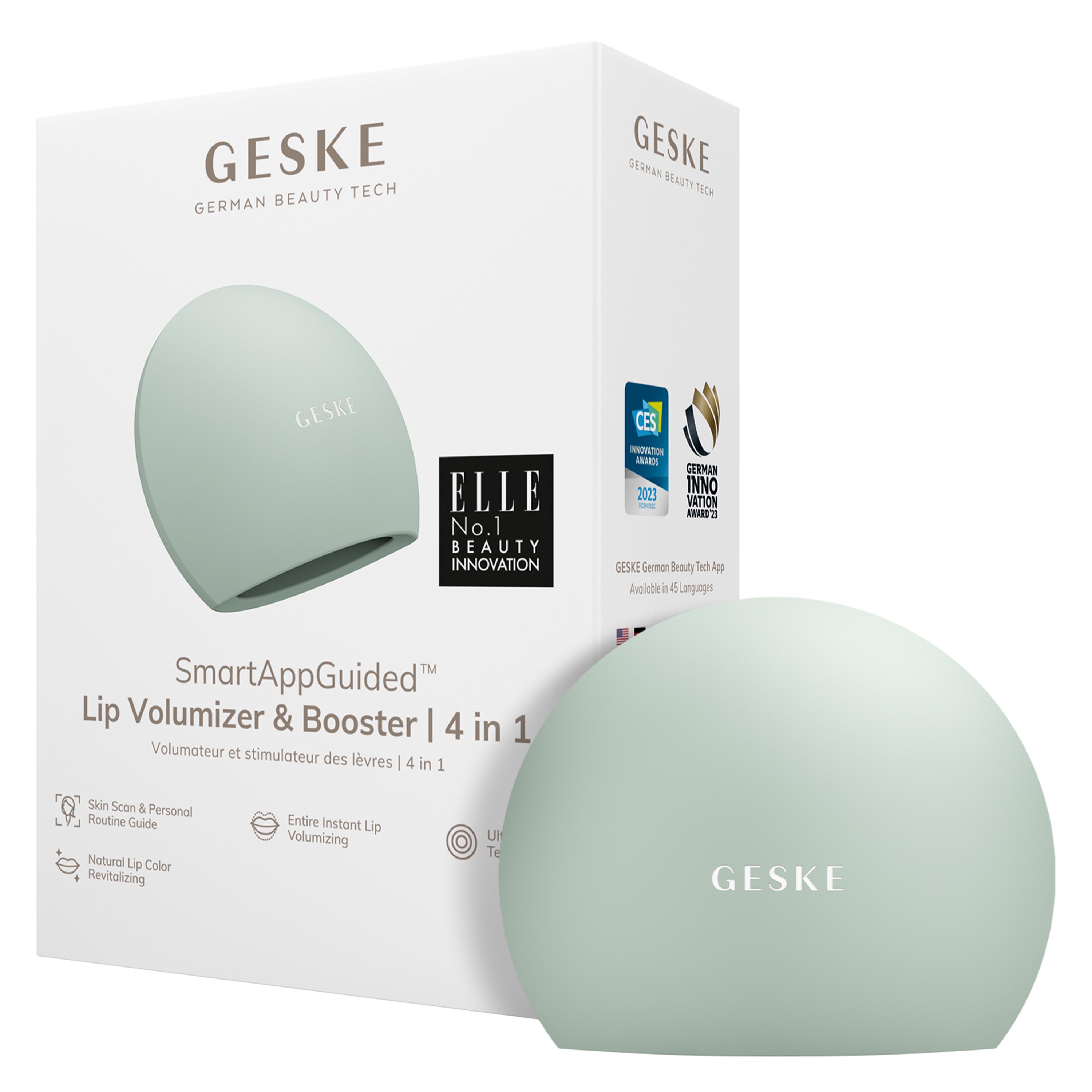 Пристрій для збільшення обʼєму губ GESKE Lip Volumizer&Booster 4в1 Big Green (HB0234)