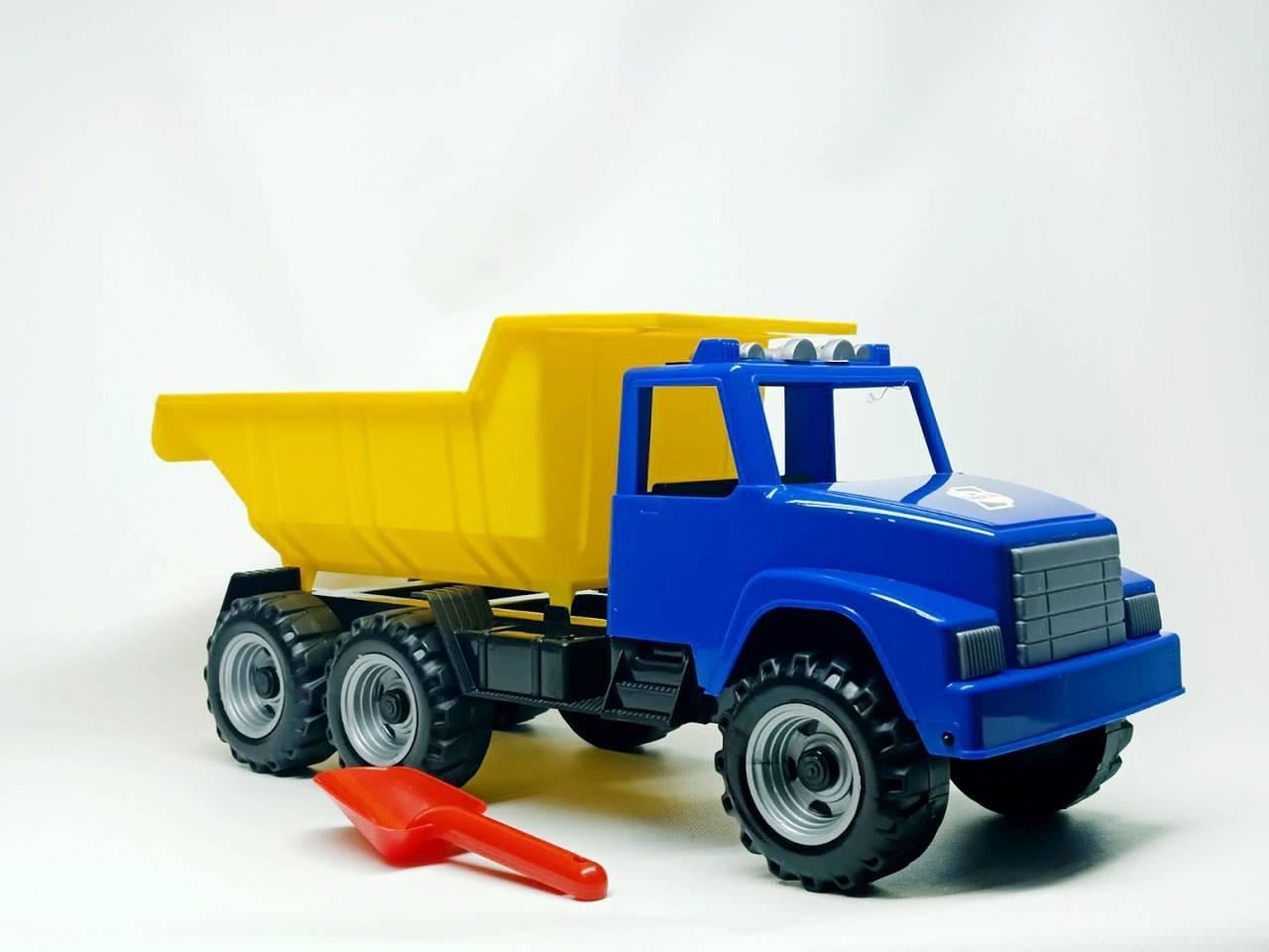 Игрушечный самосвал Orion 184-1 откидной кузов/лопатка 60 см (45391)
