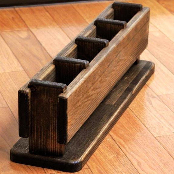 Тапочница из дерева Даоме Капучино (ТПЧ-004109)