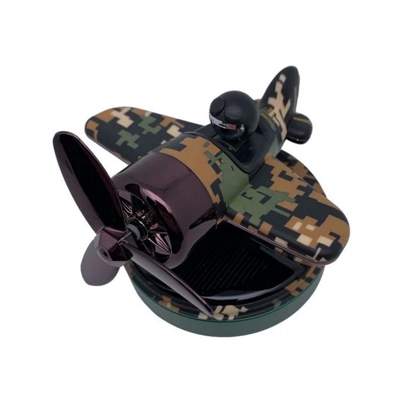 Ароматизатор літак з пілотом на сонячній батареї в подарунковій упаковці Pixel/Green (4548-Leader) - фото 3 Ароматизатор літак з пілотом на сонячній батареї в подарунковій упаковці Pixel/Green (4548-Leader) - фото 3