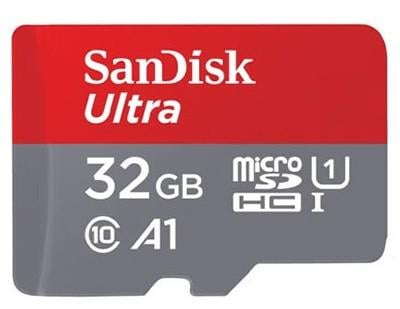 Карта памяти SanDisk Ultra microSDXC UHS-I 32 Gb - фото 1