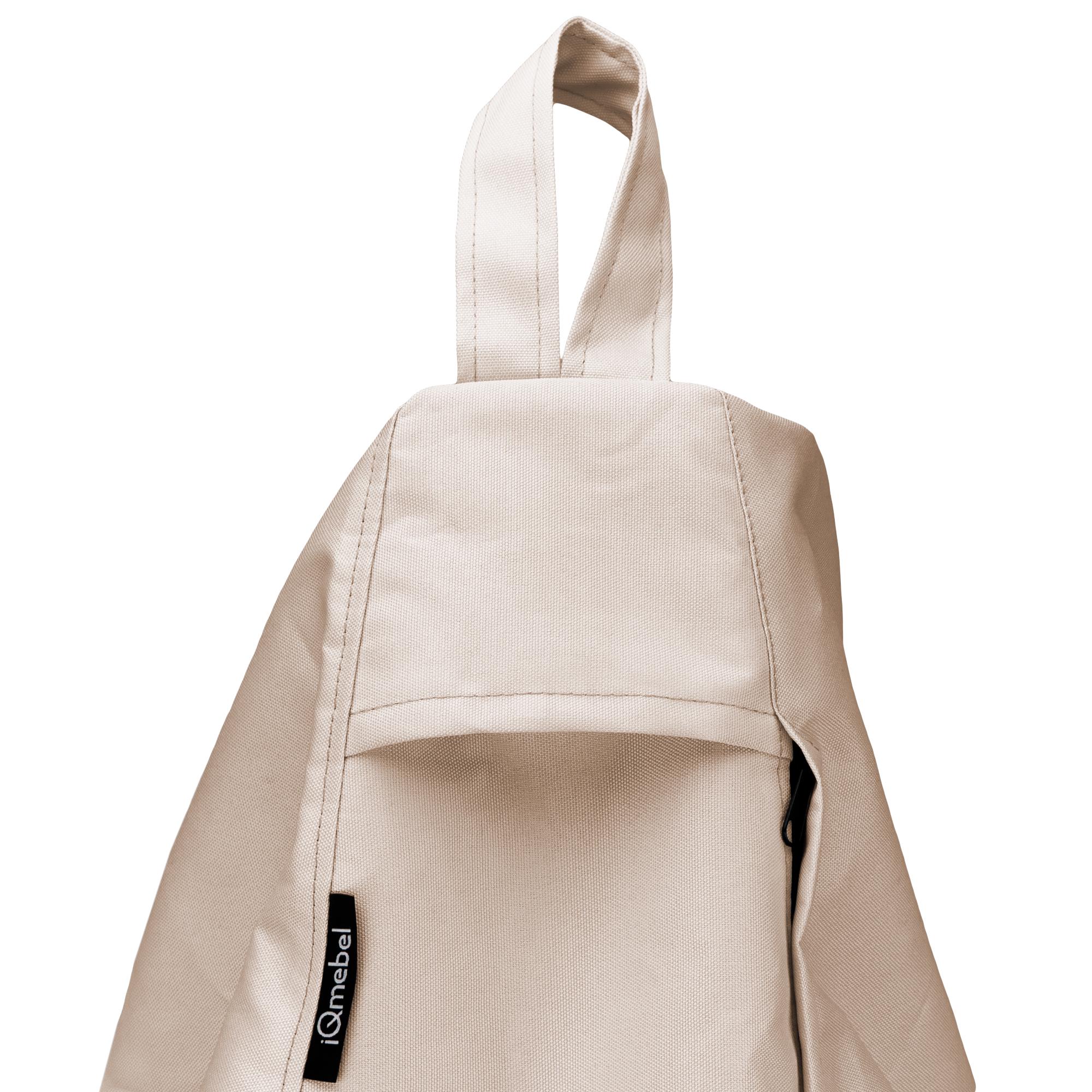 Кресло-мешок Студия Комфорта Груша оксфорд флекс 120х85 см Бежевый (9012214) - фото 10 Кресло-мешок Студия Комфорта Груша оксфорд флекс 120х85 см Бежевый (9012214) - фото 10