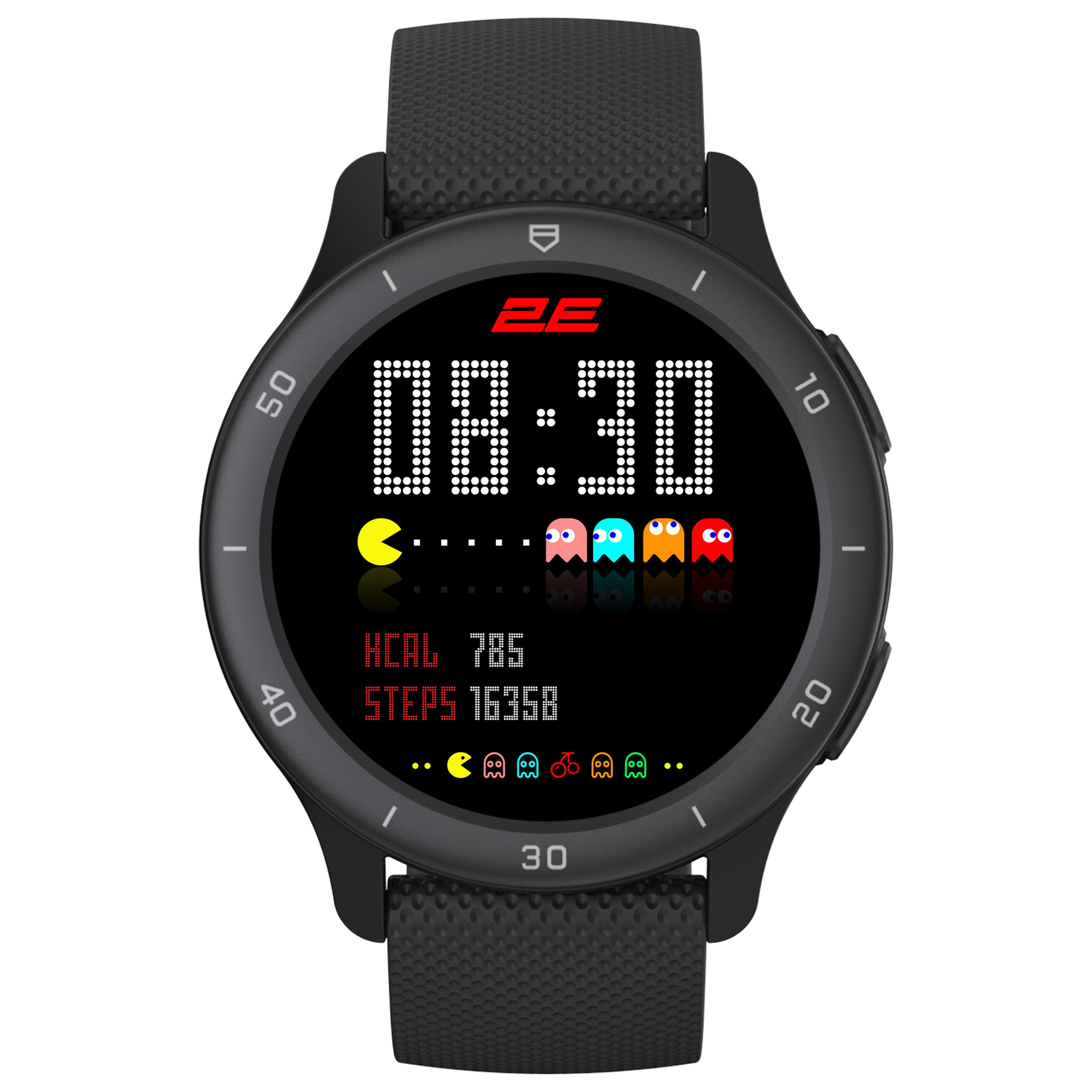 Смарт-годинник 2E Motion GT2 47 мм AMOLED дисплей 1,32" 360x360 BT 5.2 Чорний (622315) - фото 2