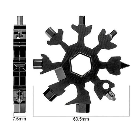 Мультитул Snowflake 18в1 у формі сніжинки з нержавіючої сталі (id_2606) - фото 5 Мультитул Snowflake 18в1 у формі сніжинки з нержавіючої сталі (id_2606) - фото 5
