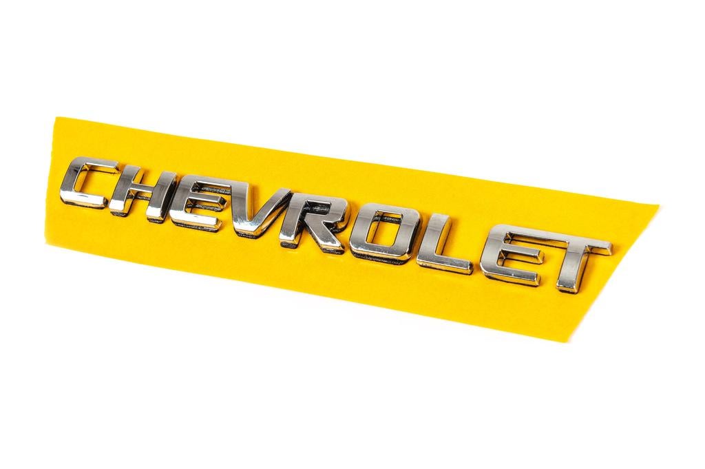 Надпись Chevrolet Davs Auto для Skoda Octavia III A7 2013-2019 гг. abs-пластик Хром