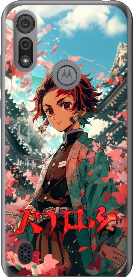 Чехол на Motorola E6i Tanjiro Kamado (6132u-2355-42517)