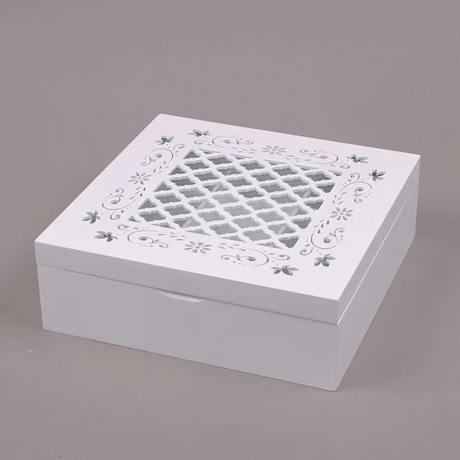 Шкатулка для бижутерии Flora Белый (26356)