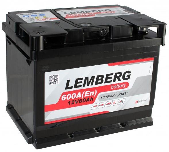 Аккумулятор LEMBERG battery LB60-1 60Ah 12V