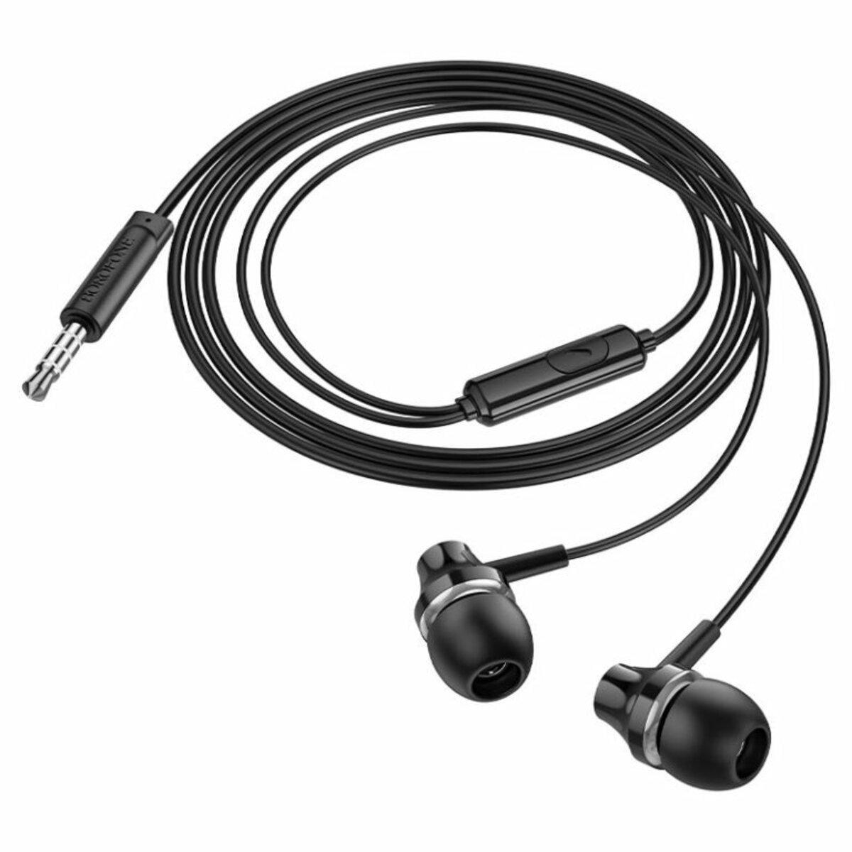 Наушники Borofone BM74 Singer Black (BM74B)