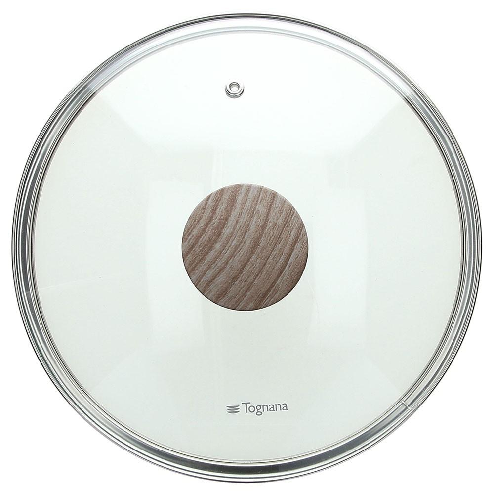 Крышка Tognana Grancucina Wooden 26 см стекло Прозрачный (V7558W60WNT)