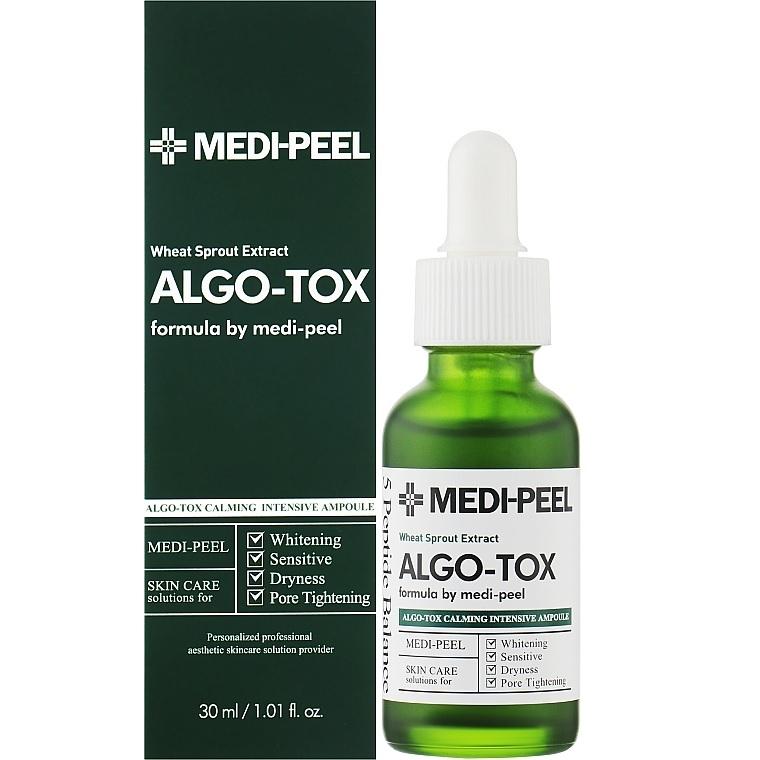 Сыворотка для лица успокаивающая Medi Peel Algo-Tox Calming Intensive Ampoule с ростками пшеницы 30 мл (639_1501)
