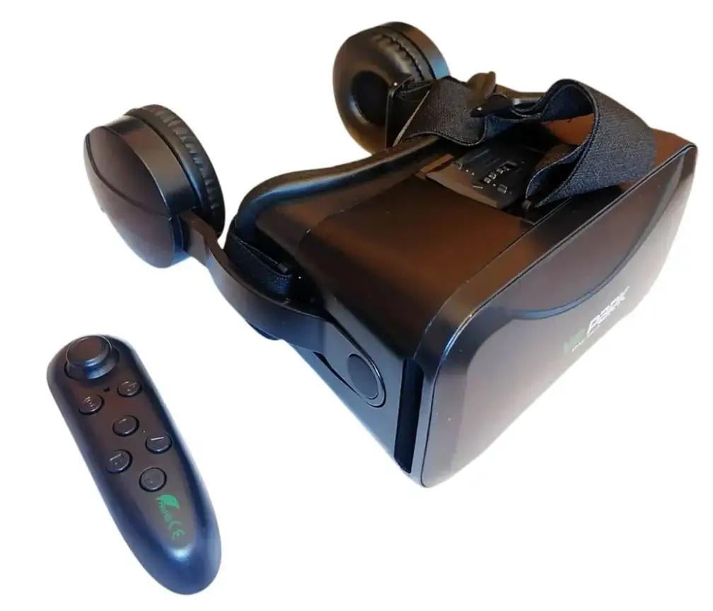Окуляри для віртуальної реальності Vrpark 9938 з пультом та вбудованими навушниками чорні (625402)