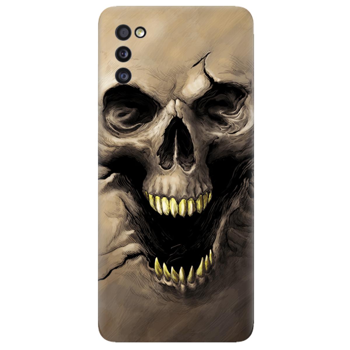 Силиконовый чехол Zorrov для Samsung Galaxy A41 - Skull (14120040056088965)