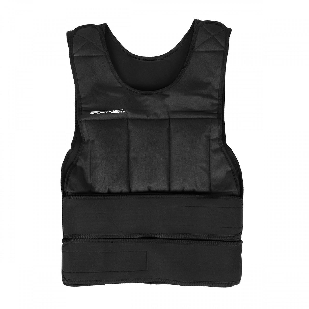 Жилет-утяжелитель для тренировок SportVida SV-HK0400 15 кг со сменным весом - фото 4 Жилет-утяжелитель для тренировок SportVida SV-HK0400 15 кг со сменным весом - фото 4