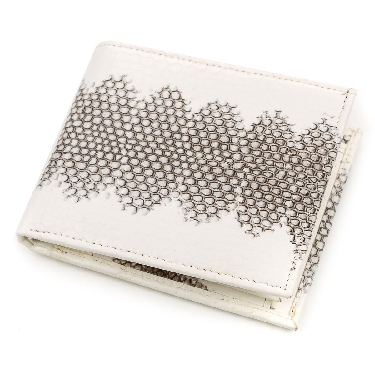 Гаманець Sea snake leather 18143 шкіра Білий (22266)
