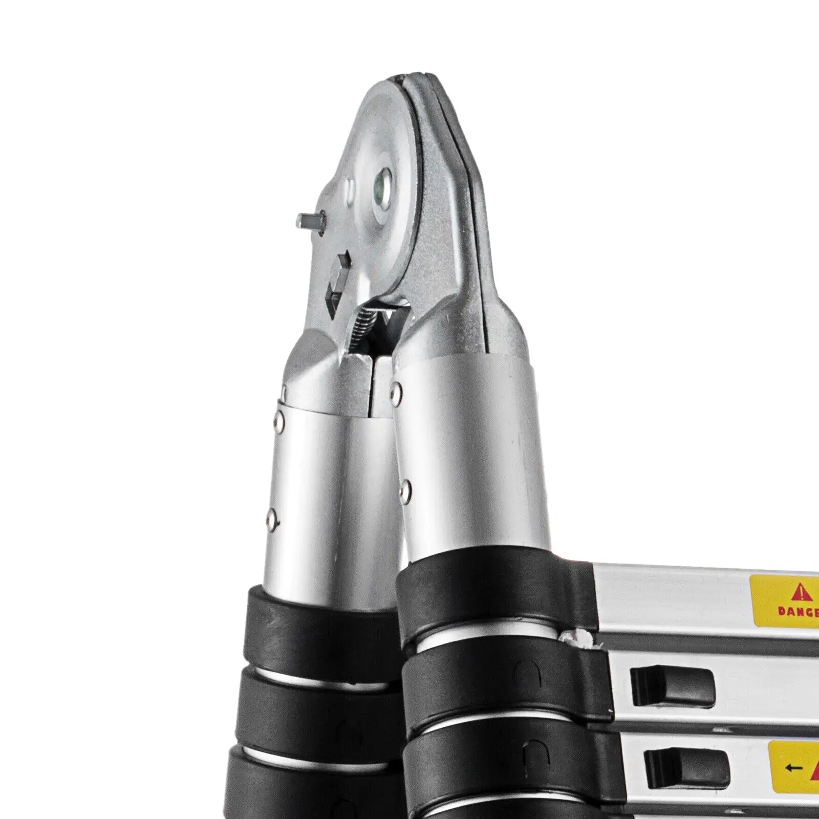 Драбина телескопічна подвійна 8 сходинок 2,5 + 2,5 м - фото 3