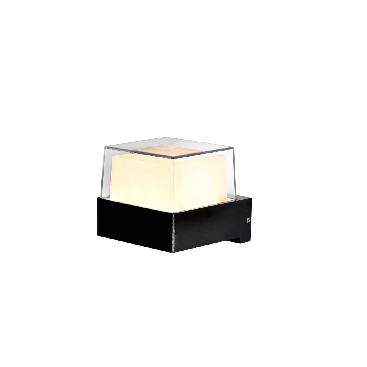 LED-светильник фасадный настенный KING-5/S 5W Черный (32963405)