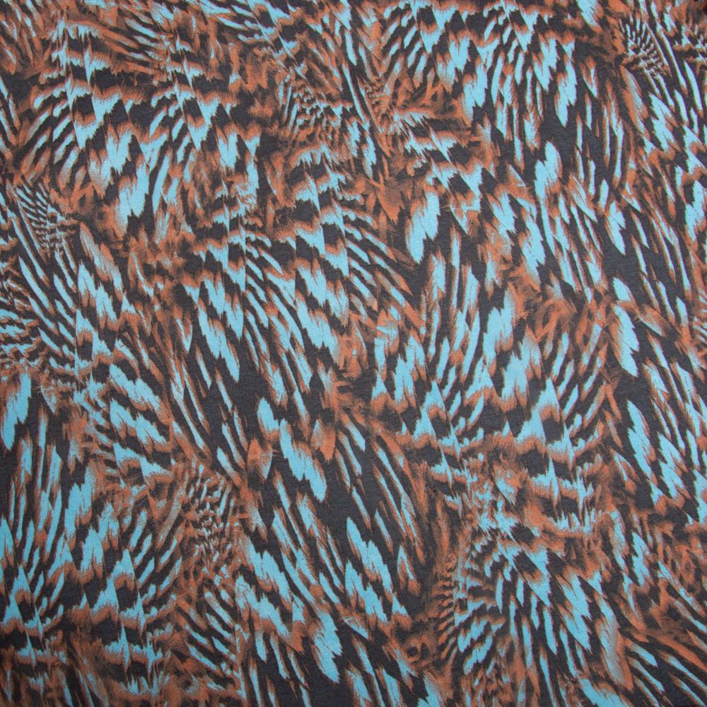 Ткань шифон платяная Леонардо 95 г/м2 150 см Коричневый (26651)