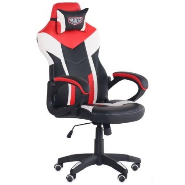Кресло геймерское AMF Holding VR Racer Dexter Hook 1150+80x630x700 Черный/Красный (41447)