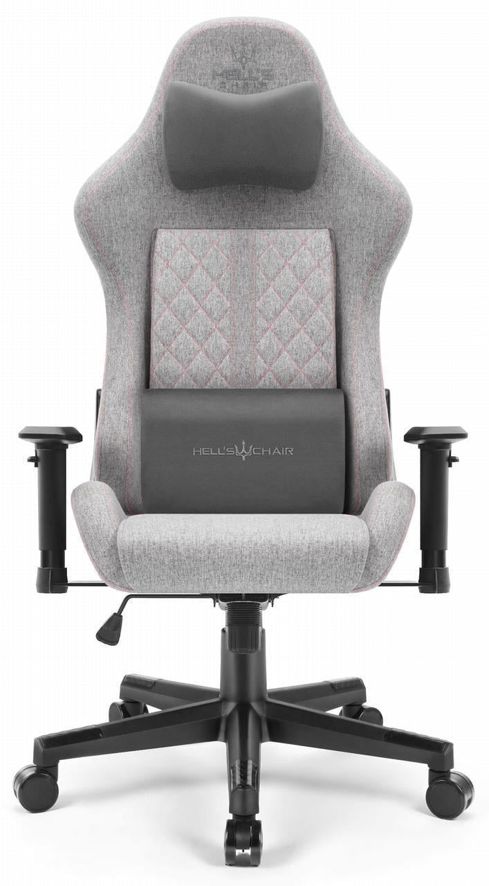 Компьютерное кресло Hell's Chair HC-1006 ткань Grey/Black (HC-1006 Grey-Black) Компьютерное кресло Hell's Chair HC-1006 ткань Grey/Black (HC-1006 Grey-Black)