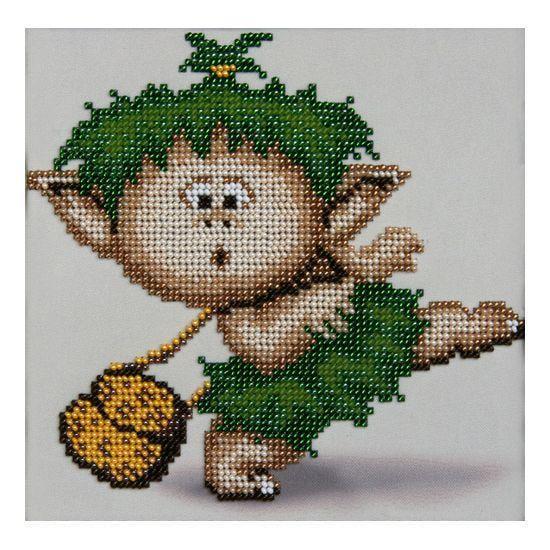 Вышивка бисером Эльф с сумкой 16х16 см (29218739)