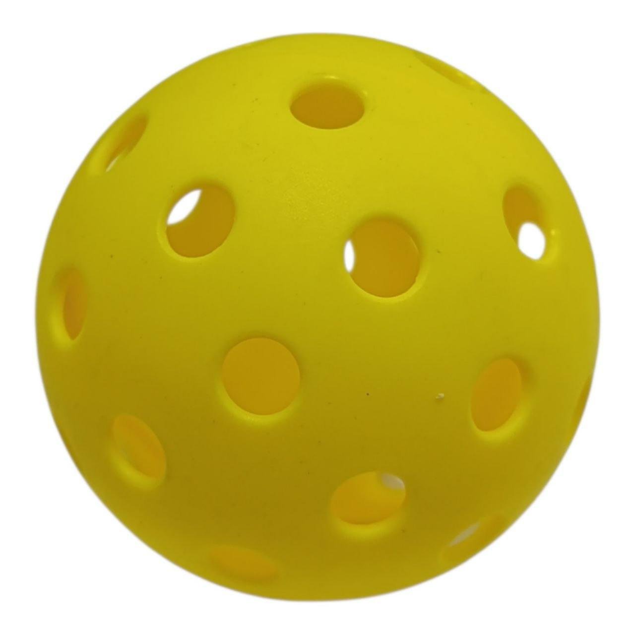 Мяч для флорбола 72 мм Желтый (31845014)