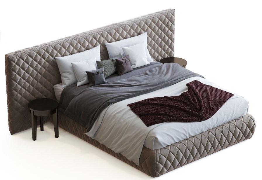 Ліжко ARIS Canto з підйомним механізмом 160x200 Бежевий (12147005)