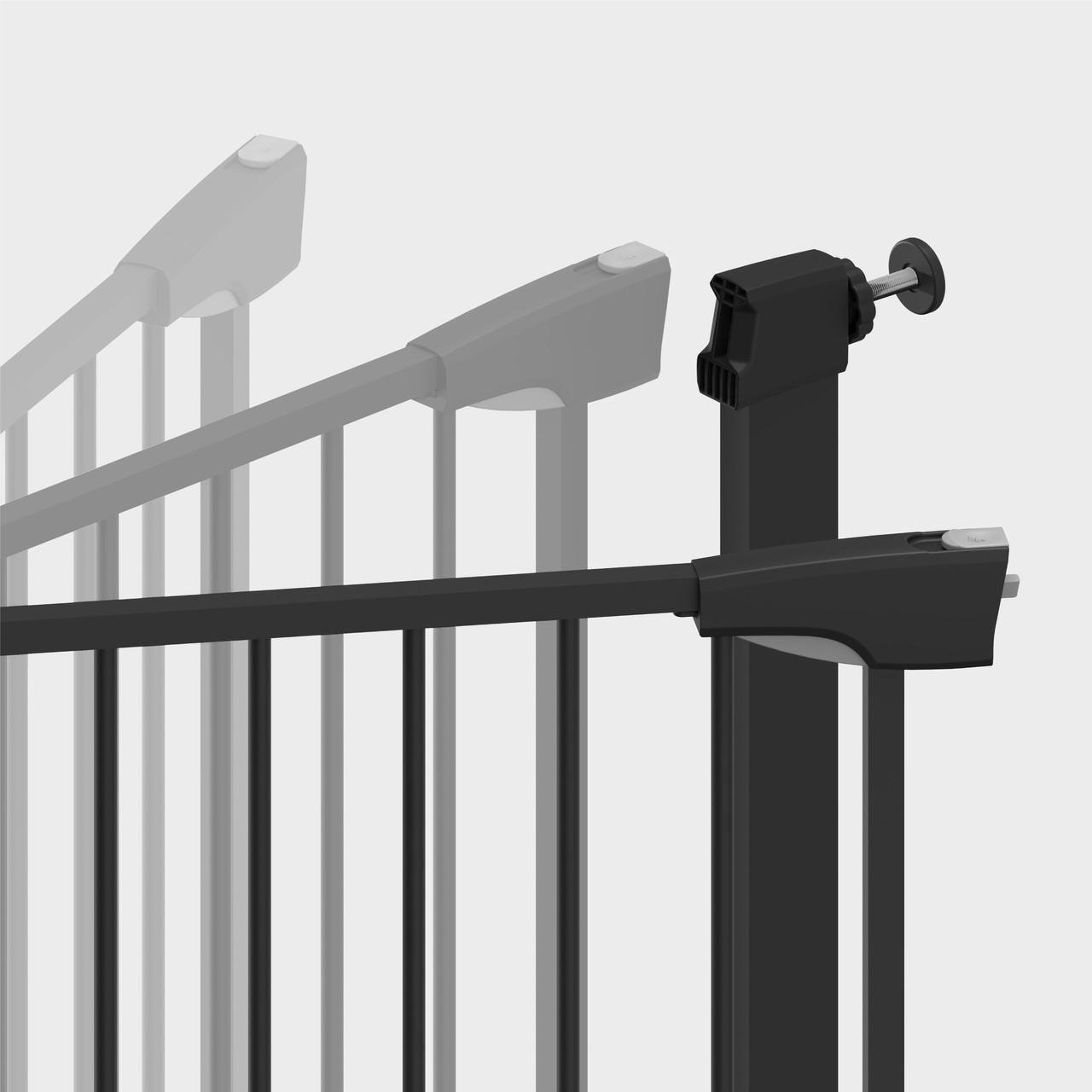 Барьер межкомнатный-лестничный Guardian Tulano 5.0 75-117 см Black - фото 7 Барьер межкомнатный-лестничный Guardian Tulano 5.0 75-117 см Black - фото 7