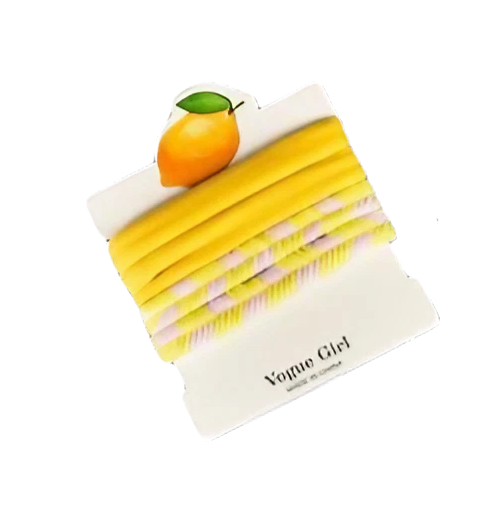 Резинки для волос Stenson WW02417 2 шт. Yellow (13925540)