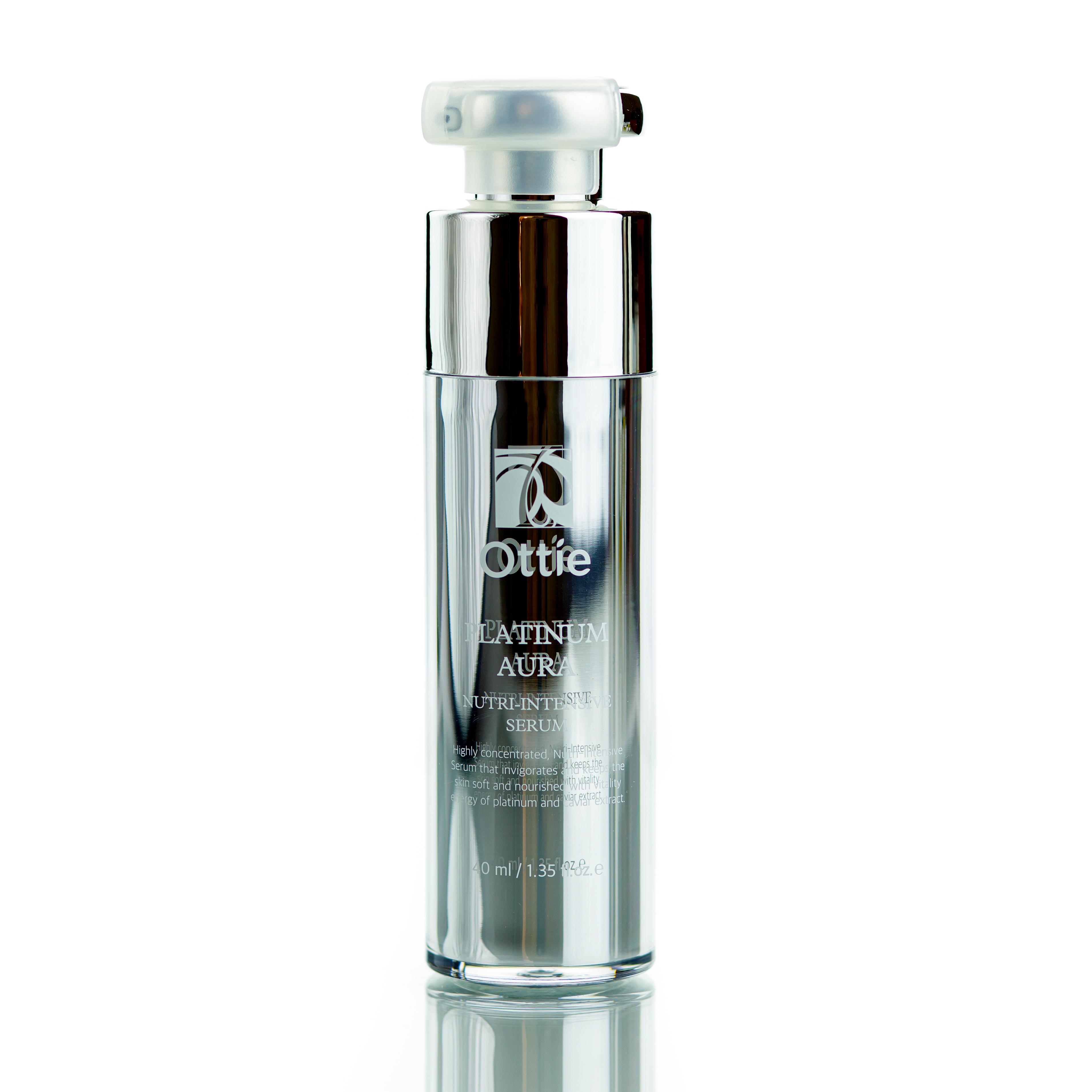 Сироватка антивікова Ottie Ottie Platinum Aura NutriIntensive Serum Розкіш платини 40 мл