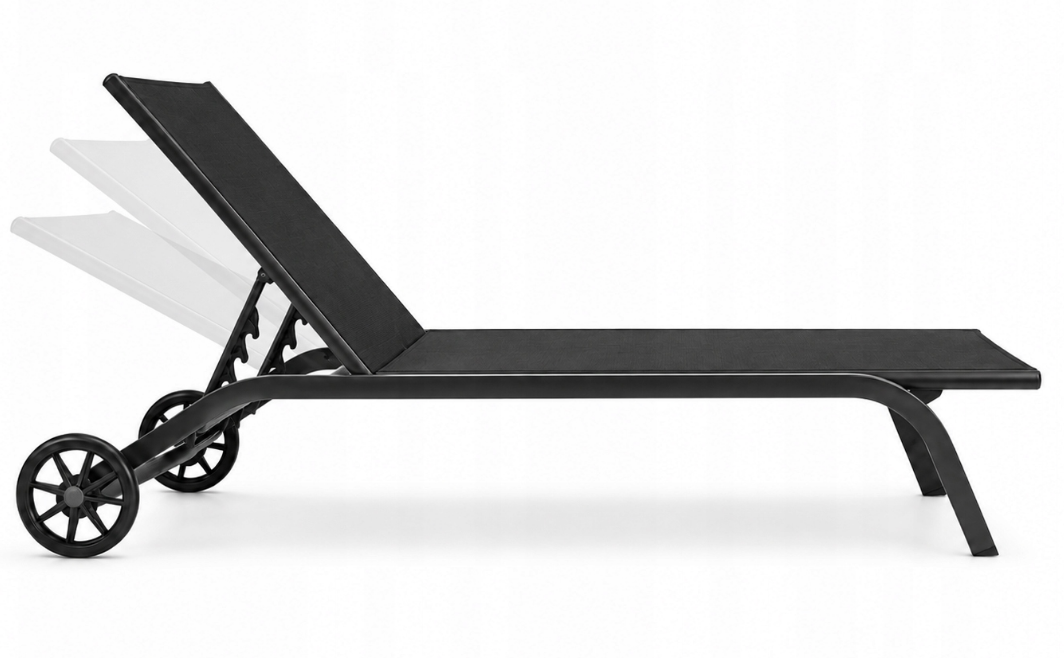 Лежак JG Kana Черный - фото 2