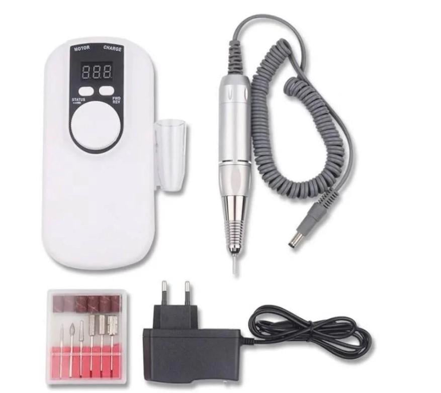 Фрезер SG701 на аккумуляторе 1200mAh 35000 об/мин. 36 Вт Белый Фрезер SG701 на аккумуляторе 1200mAh 35000 об/мин. 36 Вт Белый