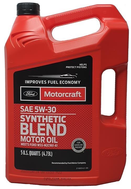 Моторное масло Ford Motorcraft Synthetic Blend 5W-30 4,73 л (XO5W305QSP)