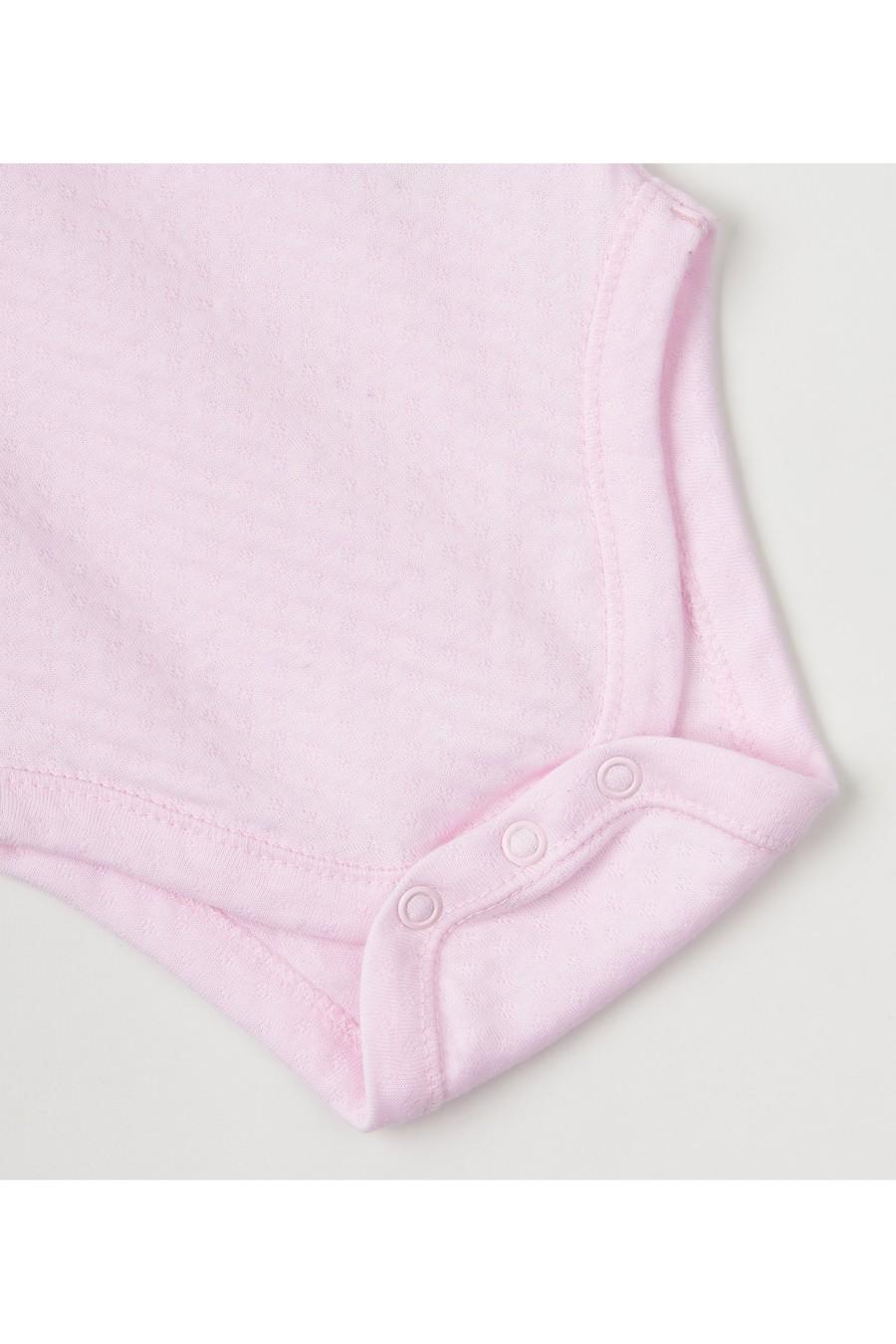 Боди KRAKO 50-56 см Розовый (77406) - фото 2 Боди KRAKO 50-56 см Розовый (77406) - фото 2