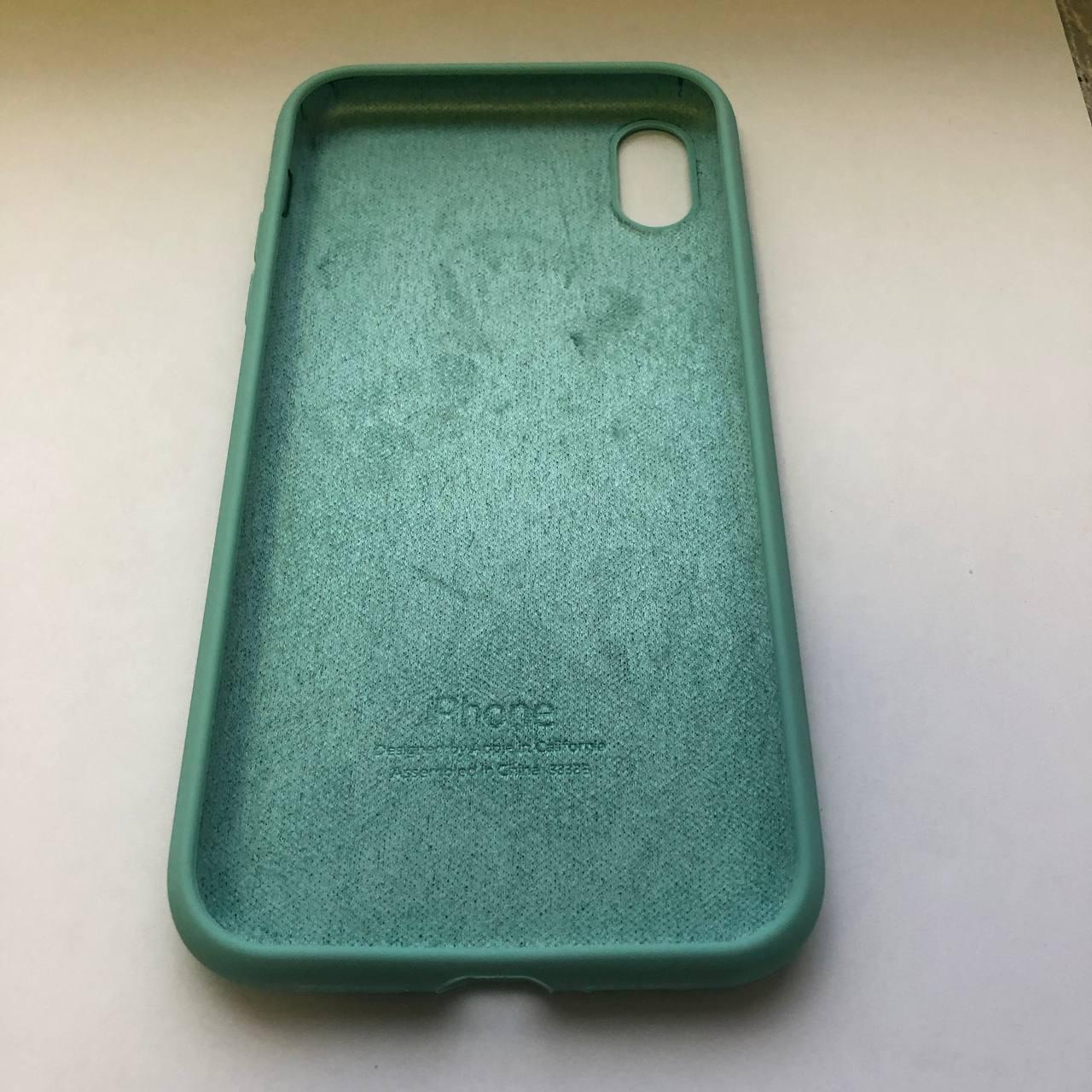 Чехол Silicone Case для Apple iPhone XR Spearmint - фото 3
