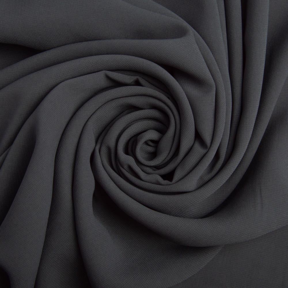 Шифон плательный Sheila Темно-серый (25149)