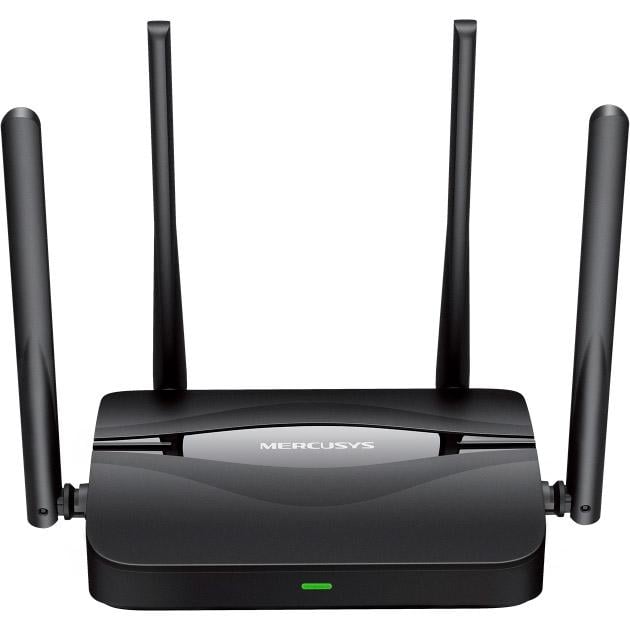 Маршрутизатор беспроводной MERCUSYS MR25BE с Wi-Fi 7 BE3600 поддержкой 2,4/5 ГГц 3хGbE и 4 антеннами Black